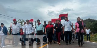 Foto: Hoy se inaugura el primer tramo de la carretera La Libertad-Cuapa en Chontales, impulsando conectividad y progreso en la región /TN8