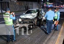 Foto:Dos fallecidos en brutal accidente de tránsito en Carretera Norte/TN8