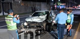 Foto:Dos fallecidos en brutal accidente de tránsito en Carretera Norte/TN8