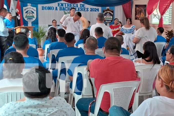 Foto: Privados de libertad en Estelí culminan el año escolar con éxito y reciben el bono presidencial. ¡La educación transforma vidas!/TN8