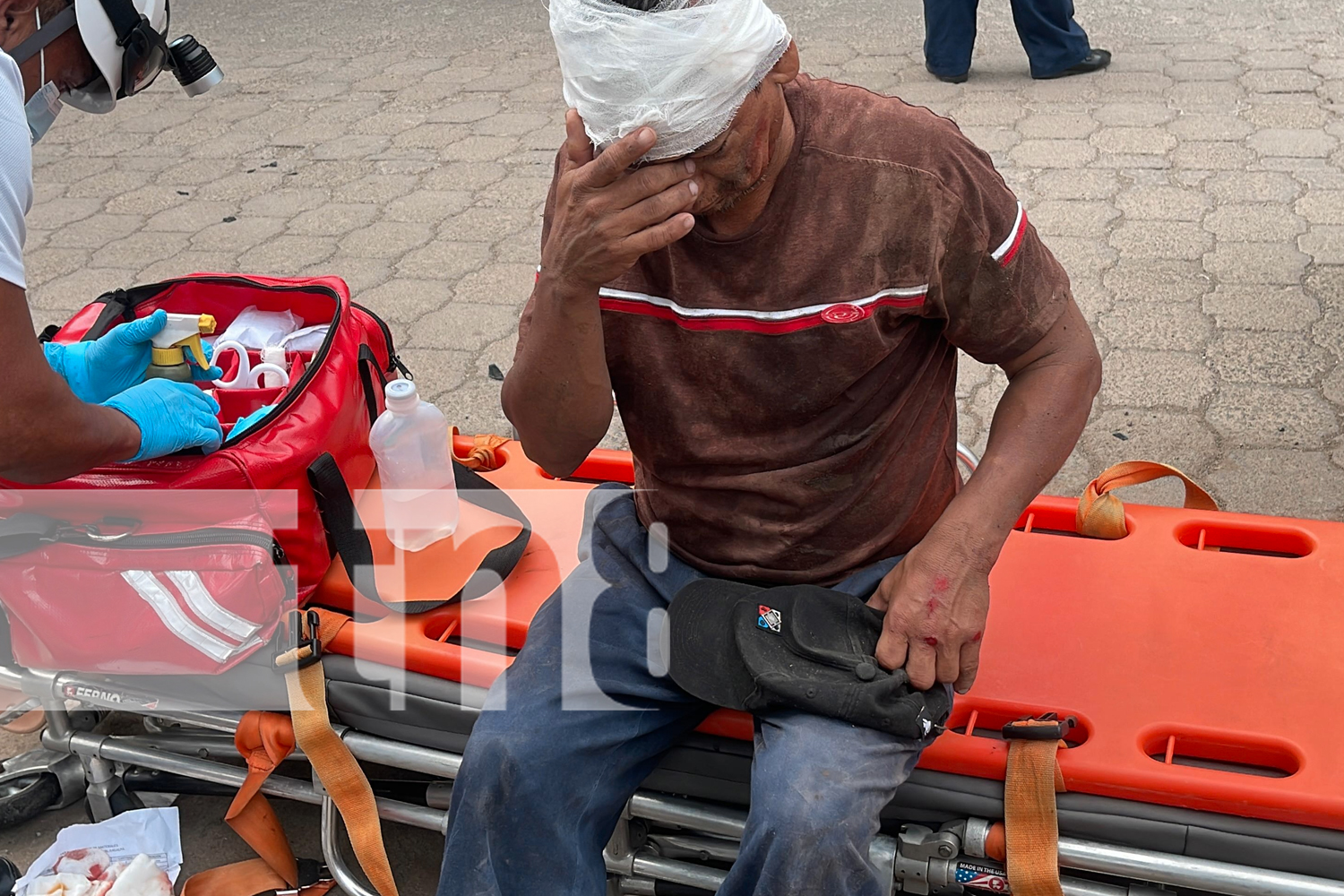 Foto: Motociclista imprudente hiere a peatón y huye del lugar en Juigalpa/TN8