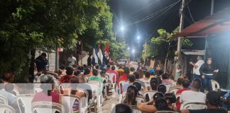 Foto: ¡Granada brilla más! Con la instalación de 3 mil luminarias, 22 mil familias ahora cuentan con calles iluminadas. /TN8