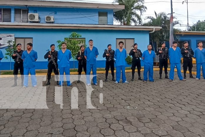 Foto: La Policía Nacional de Masaya detuvo a 8 sujetos entre el 28 de octubre y el 3 de noviembre. Delitos como robo con violencia y drogas/TN8