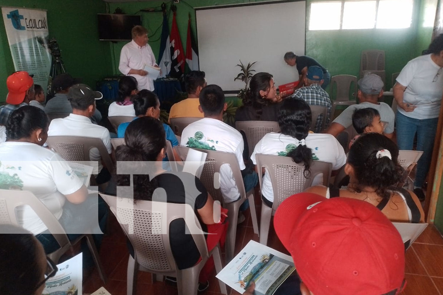 Foto: Éxito en el foro sobre producción de plátano en la Isla de Ometepe / TN8