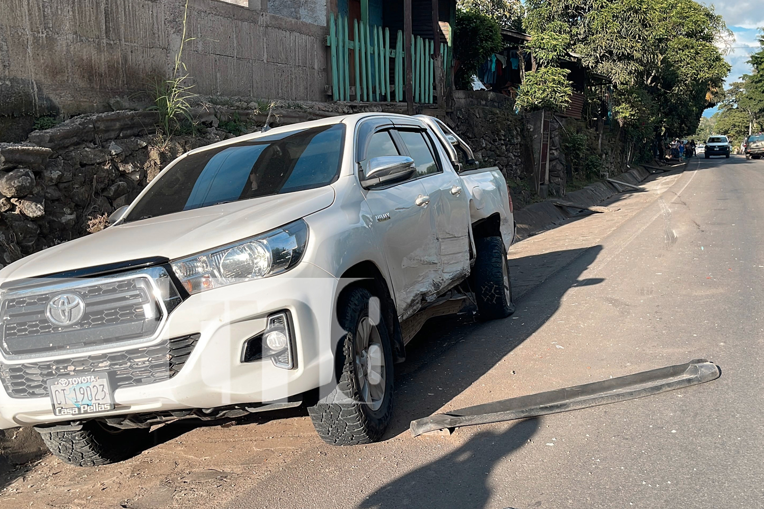 Foto: Accidente en Santo Tomás, Chontales deja daños materiales y golpes leves a conductores/TN8