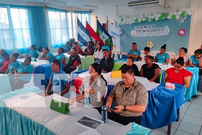 Foto: Funcionarios de INATEC Bilwi participan en Intercambio Nacional sobre Nueva Estrategia/TN8