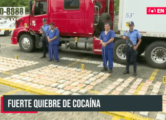 Foto: Incautación de más de 260 kilos de cocaína en Nicaragua / TN8