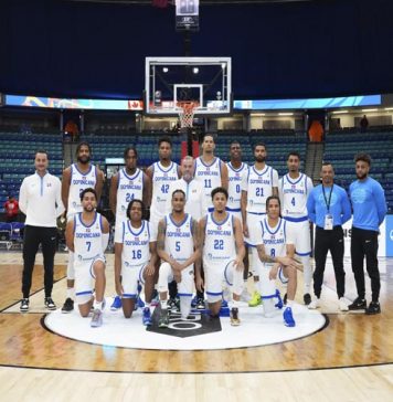 Dominicana contra Nicaragua en el Polideportivo AA