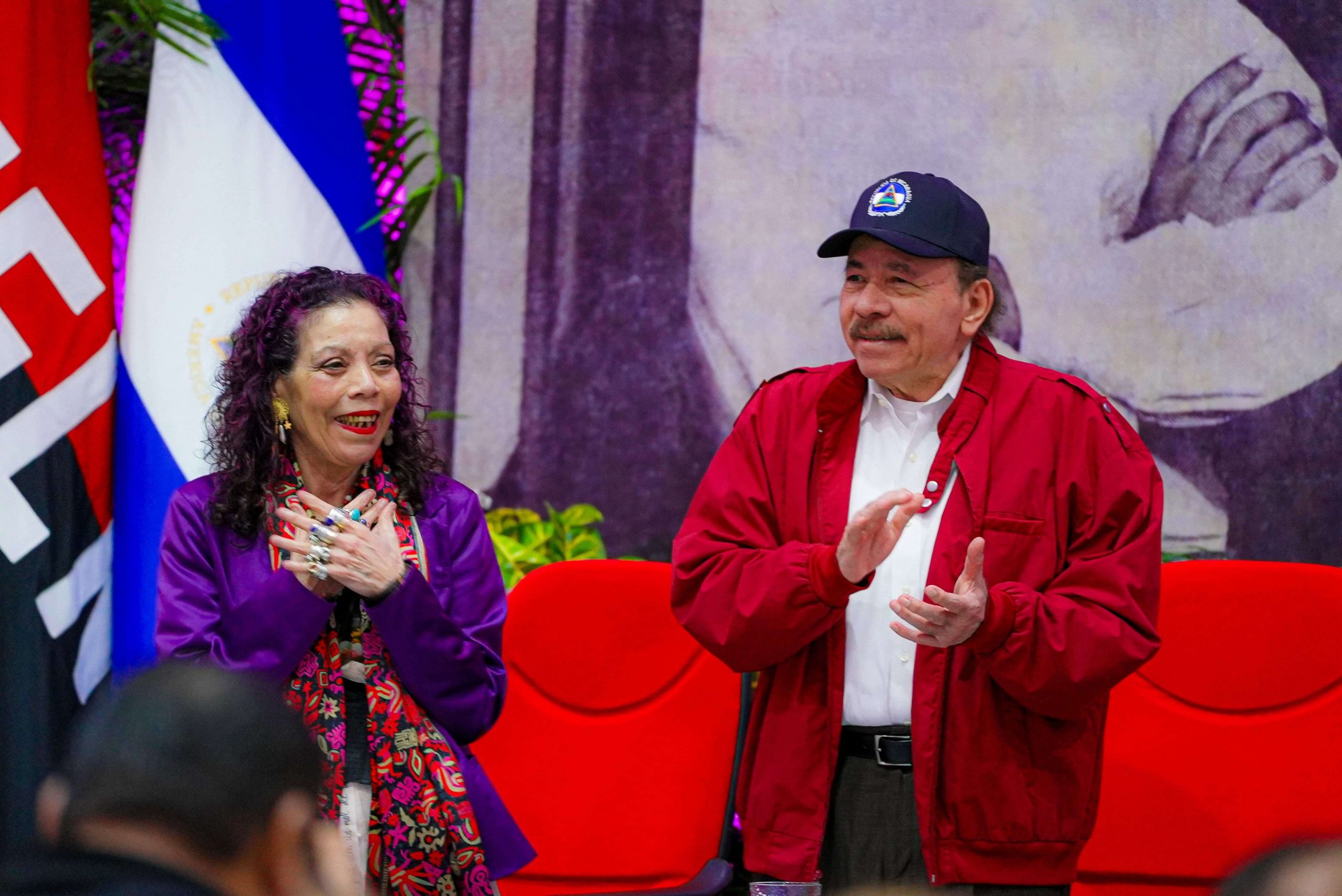 Foto: Presidente Daniel Ortega en acto por el 48 aniversario del paso a la inmortalidad de Carlos Fonseca / TN8