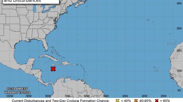 Foto: Alerta de huracán emitida para Honduras y Nicaragua por perturbación en el Caribe