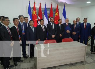 Foto: Firma de acuerdos entre empresas de China y Nicaragua / TN8