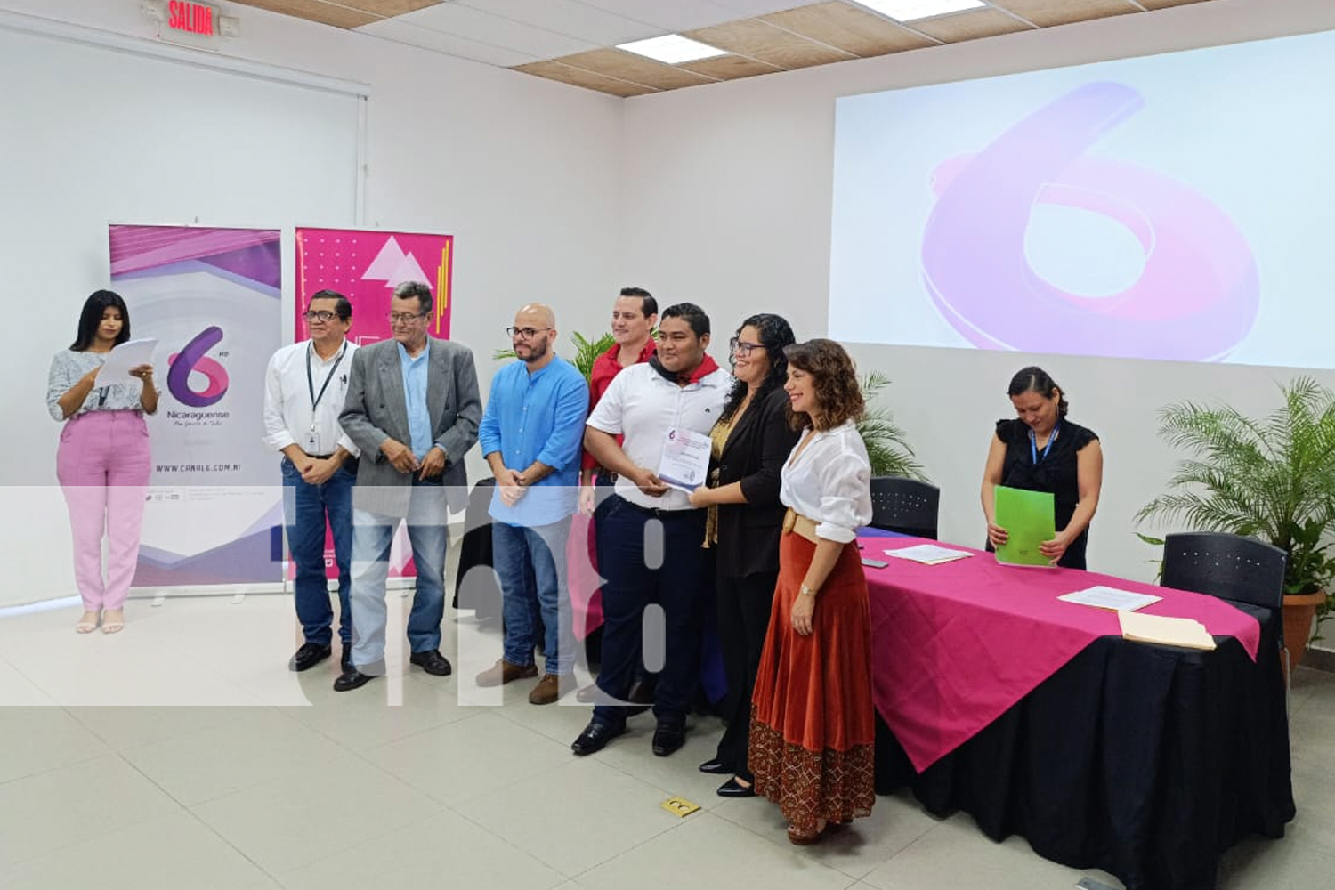 Foto: Exitosas pasantías en medios del Poder Ciudadano /TN8