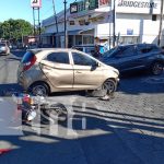 Foto: Fuerte choque en la Rotonda Cristo Rey / TN8