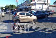 Foto: Fuerte choque en la Rotonda Cristo Rey / TN8