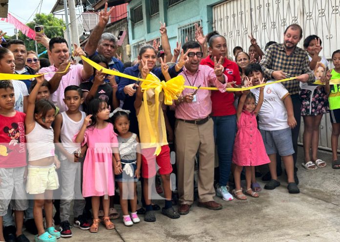 Foto: Obras de progreso en el barrio Benedicto Valverde / TN8