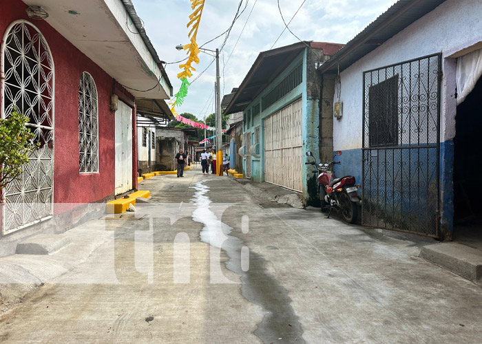 Foto: Obras de progreso en el barrio Benedicto Valverde / TN8