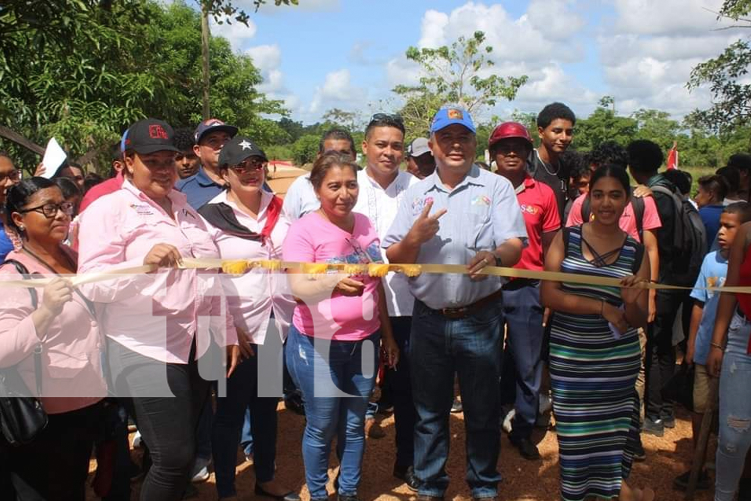 Foto: Desarrollo en Bilwi con la inauguración de 1,200 metros de calle /TN8