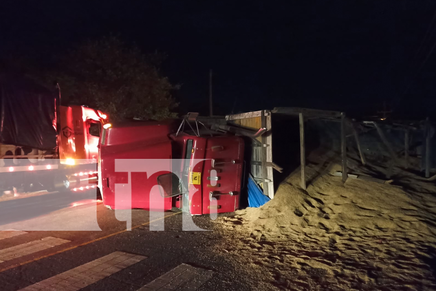 Foto: Accidente de tránsito en comarca El Palo-Boaco /TN8