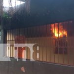 Foto: Incendio consume una vivienda en Masaya / TN8