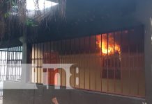 Foto: Incendio consume una vivienda en Masaya / TN8