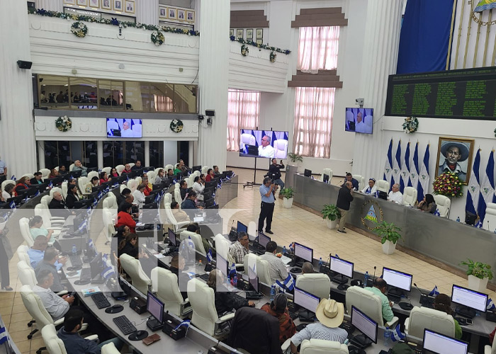 Foto: Sesión plenaria en la Asamblea Nacional de Nicaragua / TN8