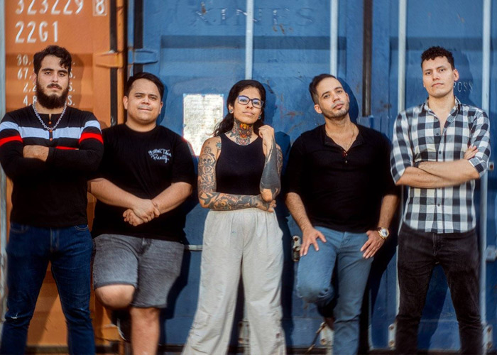 Foto: Coraje, banda de pop punk en Nicaragua 