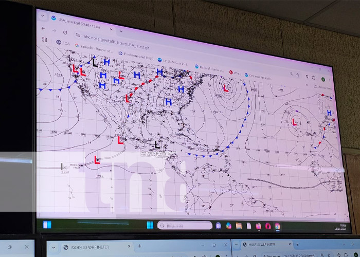Foto: Pronostican frente frío en Nicaragua / TN8