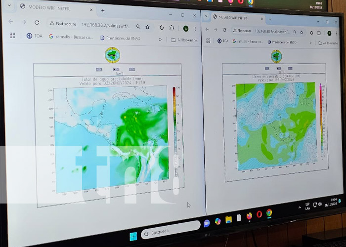 Foto: Pronostican frente frío en Nicaragua / TN8