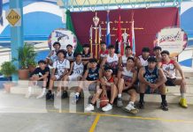 Foto: Juegos de baloncesto escolar en Managua / TN8