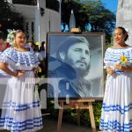 Foto; Homenaje a Fidel Castro desde la Juventud Sandinista / TN8