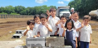 Foto: Construcción del colegio Carlos Fonseca en Managua / TN8