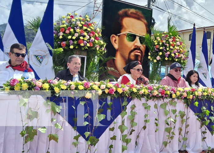 Foto: Sesión especial de la Asamblea Nacional en Matagalpa, en honor a Carlos Fonseca / TN8