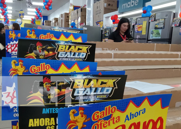 Foto: Black Gallo, con mega promociones en tiendas de Nicaragua / TN8