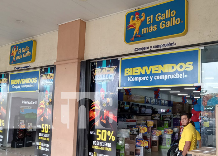 Foto: Black Gallo, con mega promociones en tiendas de Nicaragua / TN8