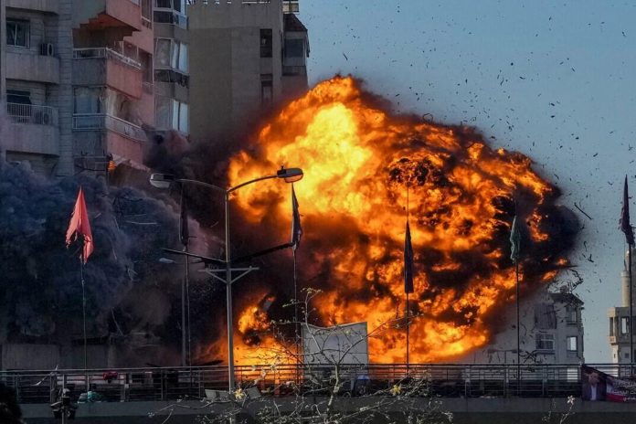 Foto: Israel ataca de nuevo el sur de Beirut /Cortesía