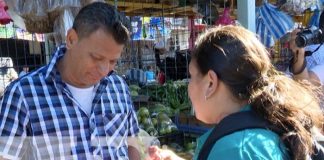 Foto: Precaución con el uso de pólvora en el Mercado Roberto Huembes / TN8