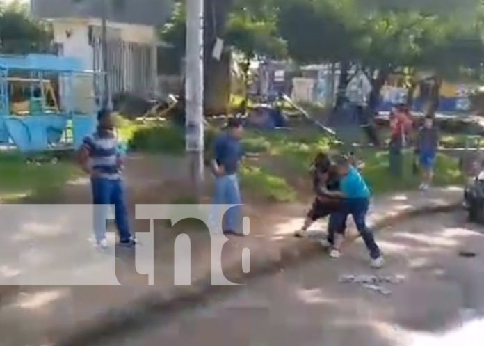 Foto: Ladrón en la zona de la Universidad Casimiro Sotelo, Managua / TN8