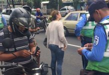 Foto: Regulación del tránsito en Nicaragua