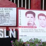 Foto: Homenaje a héroes y mártires desde el barrio Monseñor Lezcano, Managua / TN8