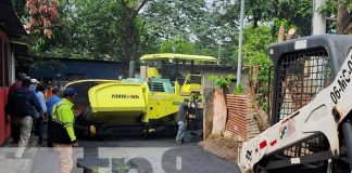 Foto: Nuevas calles en el barrio Marvin Marín, Managua / TN8