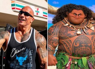 Foto: Primeras imágenes de Dwayne Johnson como Maui /Cortesía