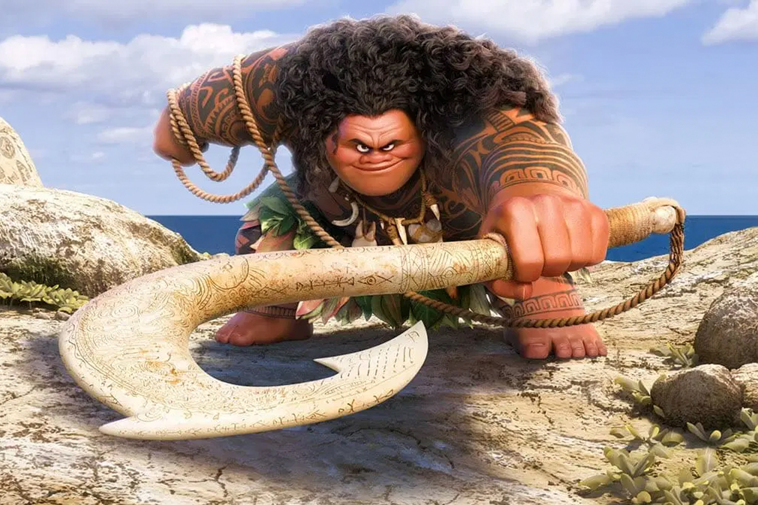 Foto: Primeras imágenes de Dwayne Johnson como Maui /Cortesía