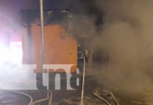 Foto: Incendio en una vivienda de Masaya / TN8