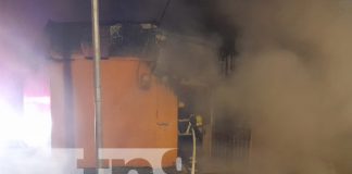 Foto: Incendio en una vivienda de Masaya / TN8