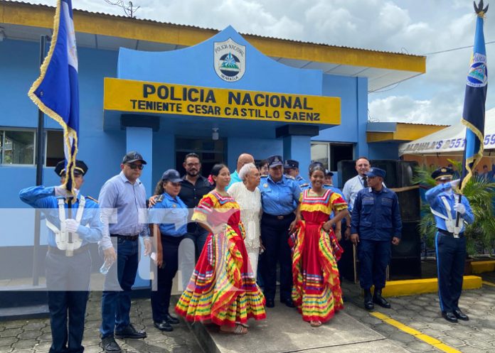 Foto: Nueva Comisaría de la Mujer y la Niñez en Cosigüina / TN8