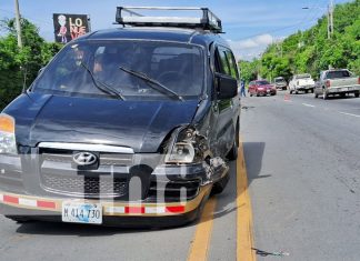 Foto: Accidente de tránsito en la Cuesta El Plomo / TN8