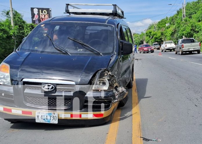 Foto: Accidente de tránsito en la Cuesta El Plomo / TN8