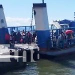 Foto: Tensión en el muelle de Moyogalpa, Ometepe / TN8