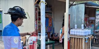 Foto: Inspección a los tramos de pólvora ubicados en Rotonda La Virgen /TN8