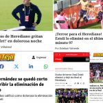 Foto: Medios ticos resaltan dolorosa derrota de Herediano ante el Real Estelí